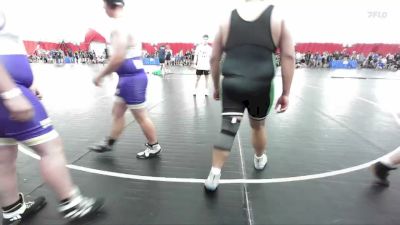 285 lbs Champ Round 1 (16 Team) - Riley Miller, Denmark vs Kenji Martinez, Grayslake Central