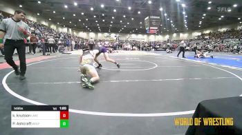 145 lbs Round Of 64 - Koen Knutson, Lake Stevens Wrestling Club vs Preston Ashcraft, Wolf Den