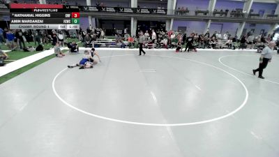 Junior Boys - 150 lbs Champ. Round 1 - Nathanial Higgins, Cyclones Wrestling & Fitness vs Amin Mardanzai, Franklin Central Wrestling Club