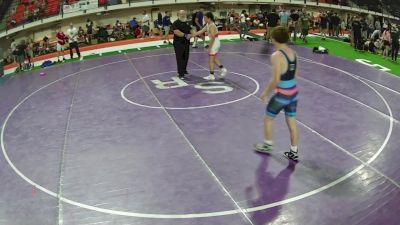 144 lbs Champ. Round 3 - Connor Olson, Oregon vs Braxton Henager, Oregon