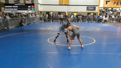125White lbs Rr Rnd 3 - Anthony Rossi, Virginia vs Sulayman Bah, Columbia