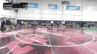 M-60 lbs Consi Of 16 #2 - Levi Mathew, NJ vs Jt Tsokolas, IL