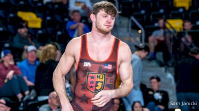 97 kg Semifinal - Samuel Mitchell, Bulls Wrestling Club vs Austin Schafer, New York Athletic Club