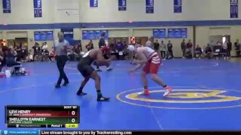 197 lbs Cons. Round 1 - Shelldyn Earnest, Carthage College vs Levi Henry, St. John`s University (Minnesota)