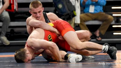 92 kg Final - Zach Glazier, Hawkeye Wrestling Club vs Rocky Elam, Tiger Style Wrestling Club