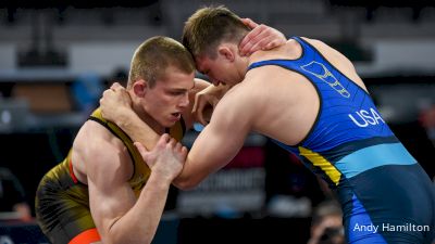 92 kg Final - Rocky Elam, Tiger Style Wrestling Club vs Zach Glazier, Hawkeye Wrestling Club