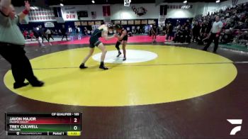 165 lbs Semifinal - Trey Culwell, Millikan vs Javon Major, Paloma Valley