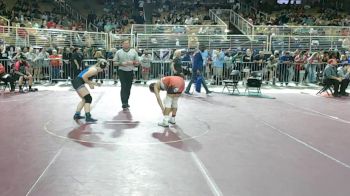 130 lbs Champ. Round 1 - Cameron Echeverria, Miami Beach Senior vs Kami Rice, Charlotte Hs