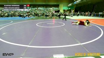 135 lbs Round Of 32 - Klaryssa Rodriguez, Exeter X-Men vs Ariel Mylove Garcia, El Paso Wildcats