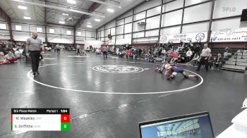 155 lbs 5th Place Match - Heather Weakley, Springville vs Sarah Griffiths, Herriman