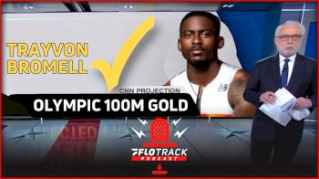 Official Projection: Trayvon Bromell Wins Olympic 100m Gold