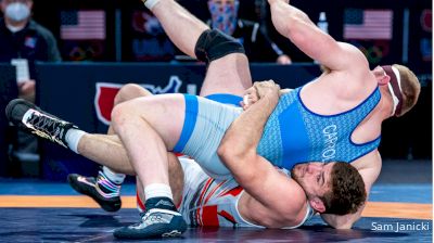 97 kg Finals - Braxton Amos, Wisconsin Regional Training Center vs Christian Carroll, Midwest Regional Training Center