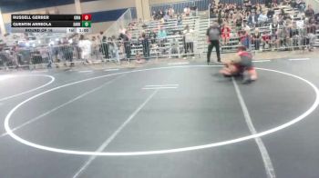 130 lbs Round Of 16 - Russell Gerber, Grindhouse WC vs Quentin Arreola, Dark Horse