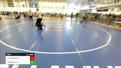 56 lbs Consi Of 8 #2 - Levi Boudreau, KT Kidz vs Braydon Martin, Warren WC