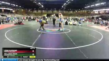 125 lbs Cons. Semi - KelliAna Mack, Kissimmee Osceola vs Josie Kaminski, Freedom (Orlando)