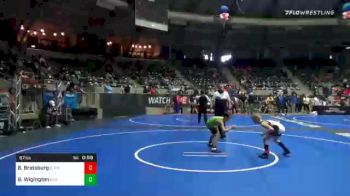 67 lbs Consolation - Bode Bratsburg, Elkhorn WC vs Baylin Wigington, Blaine County Grapplers