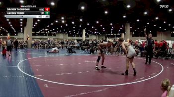 126 lbs Round 2 (6 Team) - Hayden Trimm, Team Mat Clash vs Draven Thompson, VSUS Athletics RTC