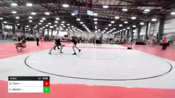 145 lbs Consi Of 16 #1 - DJ Trent, VA vs Connor Wetzel, PA