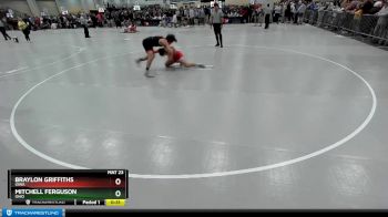 150 lbs Cons. Round 3 - Braylon Griffiths, Iowa vs Mitchell Ferguson, Ohio