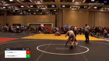 Match - Frank Volpe, Hauppauge vs Isaac Fernandez, Pacific Martial Arts Wrestling