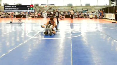 195 lbs Rr Rnd 1 - Konrad Drew, AnchorCats Red - HSB vs Bryson Bowman, MF Dynasty - HSB
