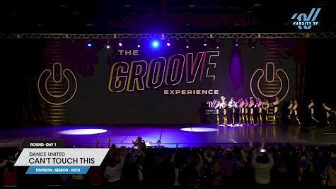 Dance United - Can't Touch This [2023 Senior - Kick Day 1] 2023 GROOVE Dance Grand Nationals