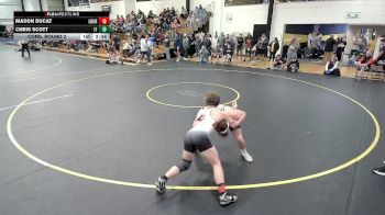 157 lbs Cons. Round 2 - Chris Scott, Indiana Tech vs Mason Ducat, Lourdes