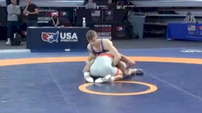 74 kg Consolation - Chase Saldate, Michigan Wrestling CLub vs Derek Fields, Arsenal Wrestling Club