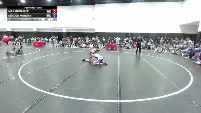 150 lbs Max Gonzalez, Wisconsin Red vs Deacon Morgan, Team Michigan - Blue