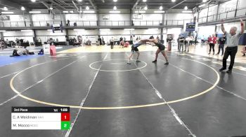 225A lbs 3rd Place - Charles A Weidman, Xavier Highschool vs Michael Mocco, Mocco Wrestling