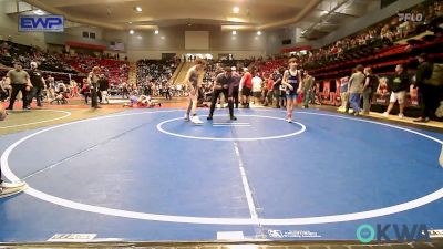 92 lbs Semifinal - Keaton Chernisky, Broken Arrow Wrestling Club vs Asher Hobbs, Salina Wrestling Club