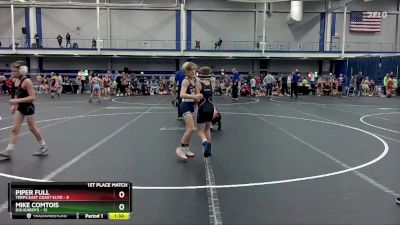 72 lbs Finals (2 Team) - Piper Full, Terps East Coast Elite vs Mike Comtois, Doughboys