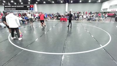 113 lbs Michael Salas-Sanchez, Team Oregon vs Hector Ortiz, Team Texas