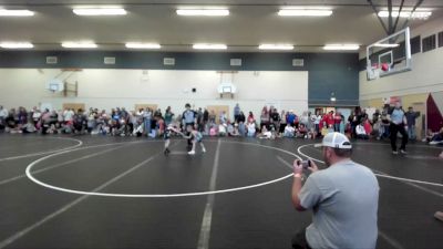 46 lbs Champ. Rd Of 16 - Wyatt Swallow, Fighting Squirrels Wrestling Club vs Joseph Preator, Declo Stingers