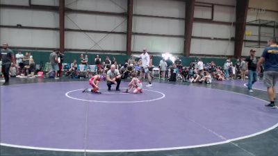 55 lbs Semifinal - Charleigh Richardson, The Storm Wrestling Center vs Savannah Gryczewski, Arlington Tigers