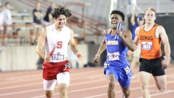 Dramatic 4x4 Anchor Leg At UIL State Championships