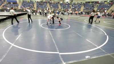 85 lbs Round Of 16 - Justice Gutierrez, Pomona Elite vs Colton Martinez, DC Wrestling