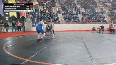 200_B lbs Round Of 32 - Noah Klein Stover, Corry vs Hank Watson, Warrior Run