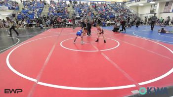 46 lbs Consi Of 8 #2 - Linkin Watts, Locust Grove Youth Wrestling vs Lucas Matthews, Tiger Trained Wrestling