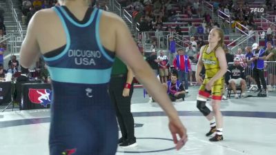 62 kg 1st Place Match - Macey Kilty, IWWC/ TMWC vs Claire DiCugno, CardinalWC/NYAC
