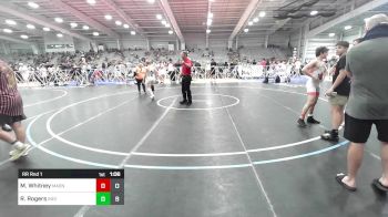 120 lbs Rr Rnd 1 - Mason Whitney, Mat Assassins vs Richard Rogers, Indiana Outlaws White