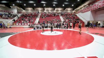 JH 89 lbs Quarterfinal - Audrey Serbantez, KINGFISHER JH vs Delilah Banda, ELGIN JH