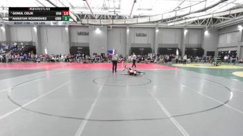 120 lbs Quarterfinal - Ava Gamberdella, Branford vs Madeline Lundell, East Granby*