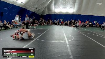 76 lbs Round 3 (6 Team) - Holden Davis, Rogue WC vs Tucker Austin, Crossroads Wrestling