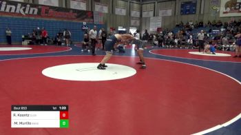 220 lbs Semifinal - Rocky Koontz, Clovis East vs Michael Murillo, Bakersfield