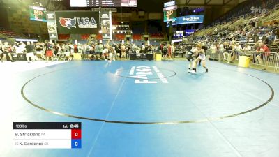 138 lbs Rnd Of 64 - Brecken Strickland, PA vs Nick Dardanes, CO