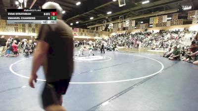 74 lbs Quarterfinal - Evan Strathman, MTC - MANTANONA TRAINING CENTE vs Emanuel Chambers, Poway Elite