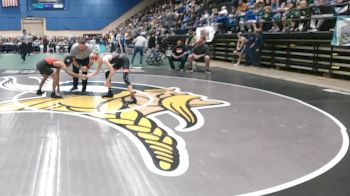 1 - 113 lbs Champ. Round 1 - Eli Norris, Holston vs Calvin Hudson, King And Queen Central