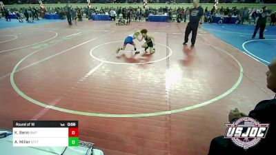 52 lbs Round Of 16 - Kade Benn, Smith Wrestling Academy vs Ayson Miller, Standfast