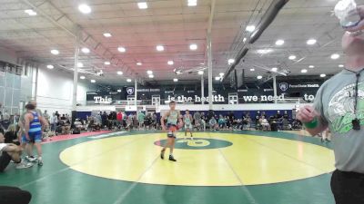 100 lbs 3rd Place - Carson Kirk, Keystone Krush - MS vs Jackson Pressman, Shore Thing WC - MS